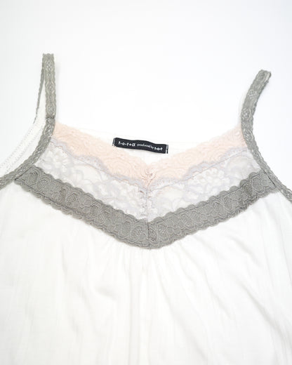 Tri-Tone Lace Cami
