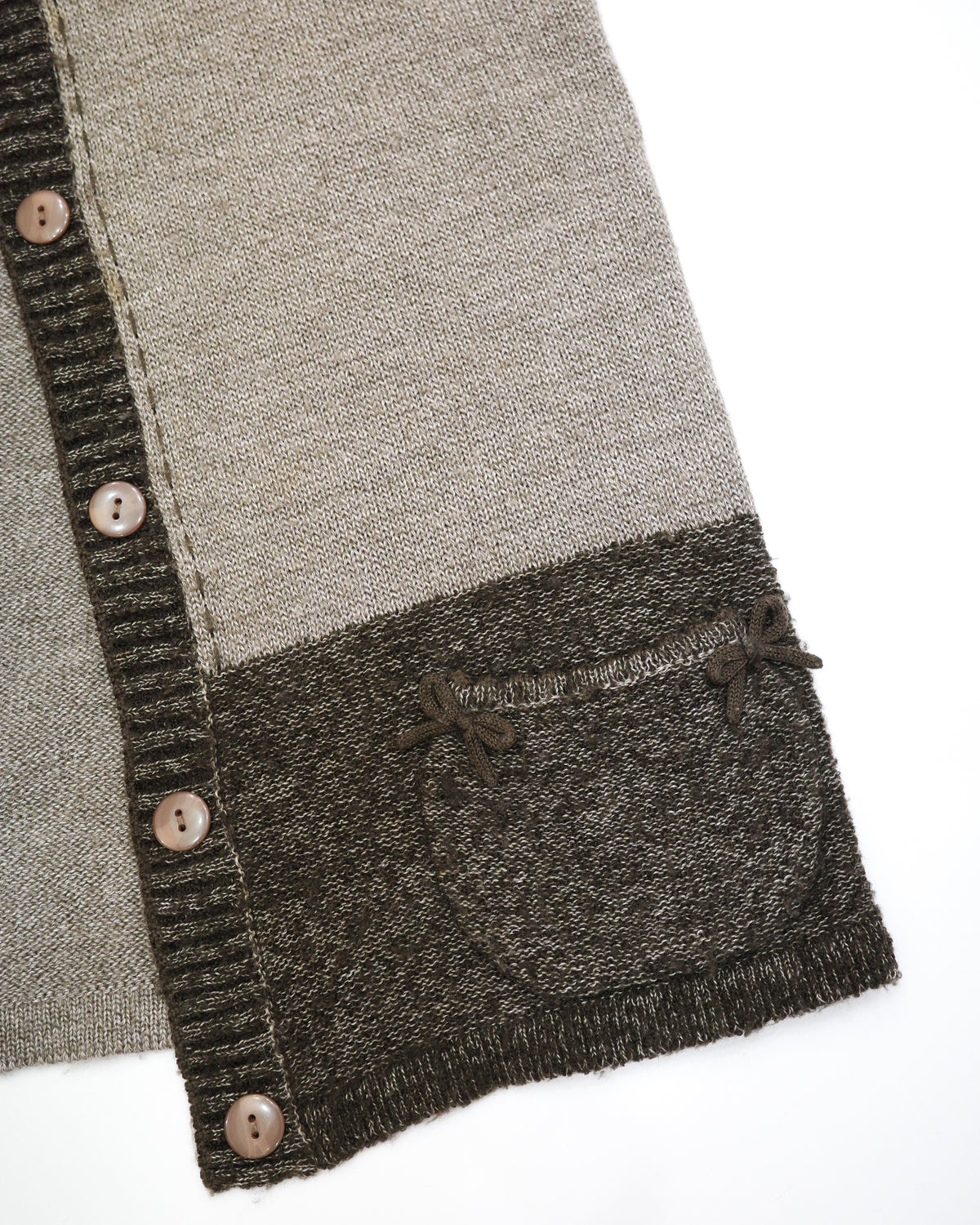 Knit Short-Sleeve Cardigan