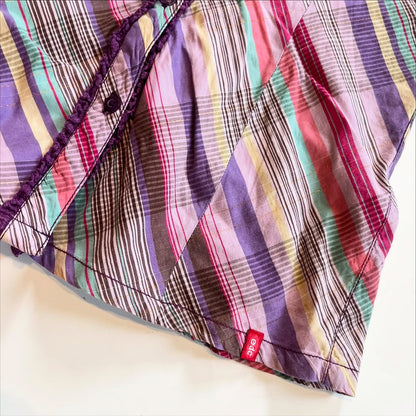 Purple Plaid Shirt