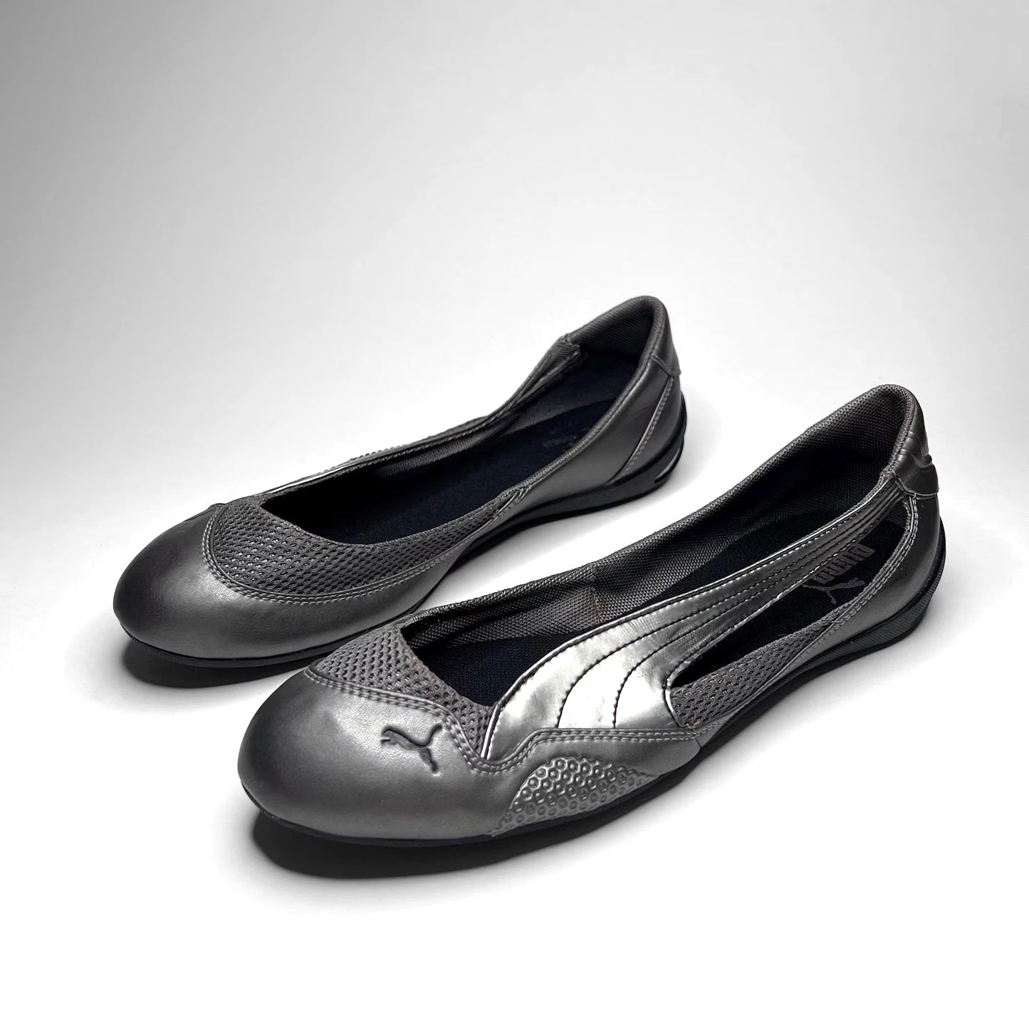 PUMA Silver Espera Ballet Flats